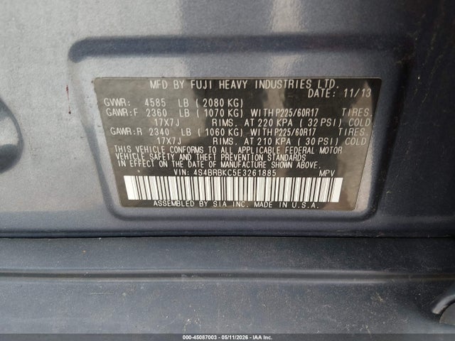 Subaru Outback 2.5i Limited