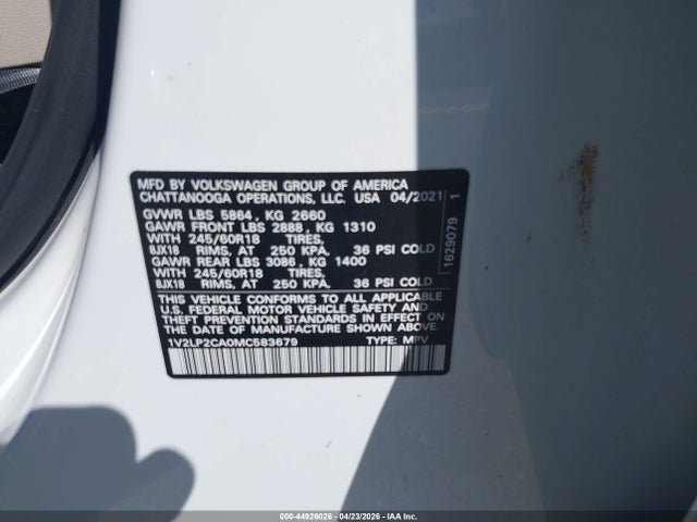 Volkswagen Atlas 2.0t Se