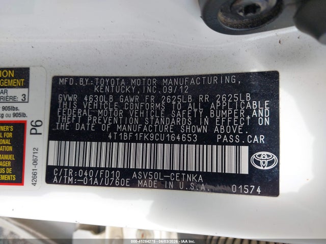 Toyota Camry Le