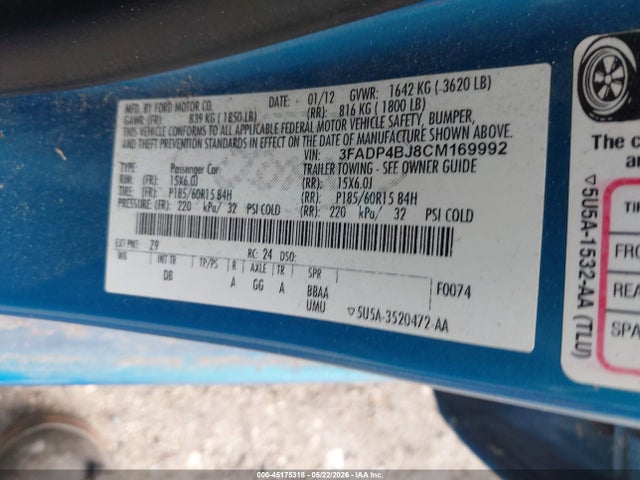 Ford Fiesta Se