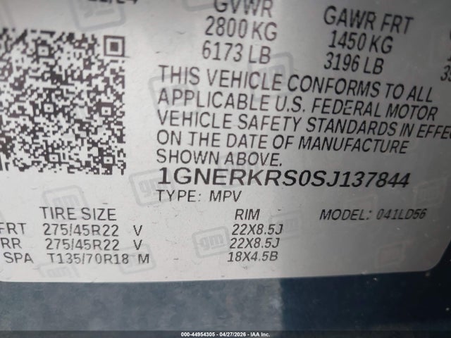Chevrolet Traverse Fwd High Country