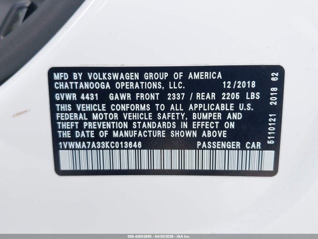 Volkswagen Passat 2.0t Se R-line