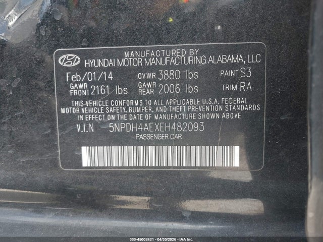 Hyundai ELANTRA Se