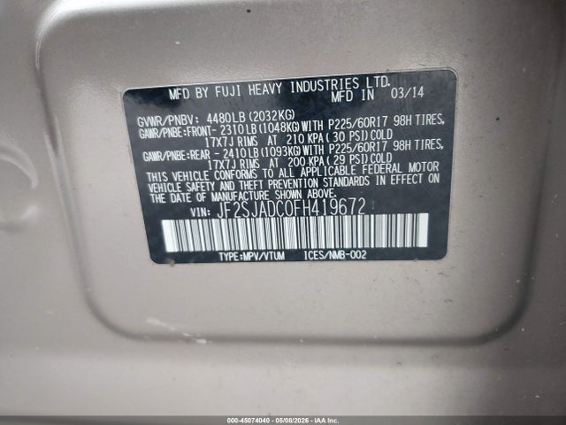 Subaru Forester 2.5i Premium