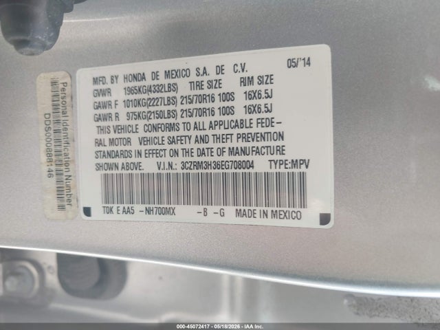 Honda CR-V Lx