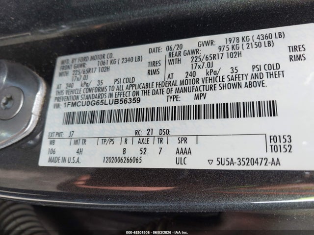 Ford Escape Se