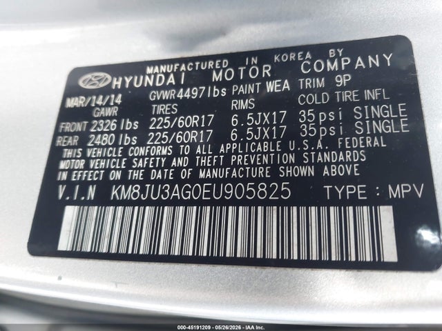 Hyundai TUCSON Se