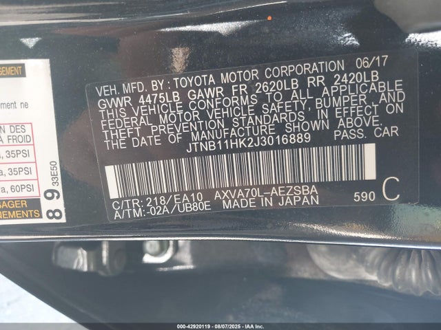 Toyota Camry Se