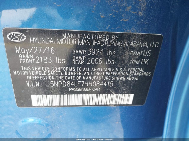 Hyundai ELANTRA Limited