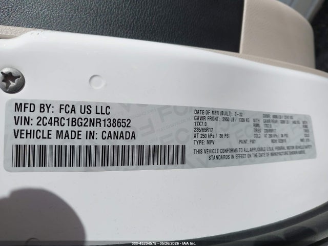 Chrysler Pacifica Touring L