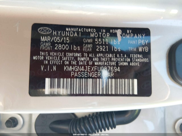 Hyundai Genesis 3.8