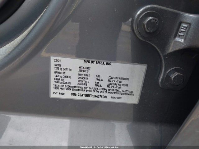 Tesla Model Y Long Range Dual Motor Rear-wheel Drive