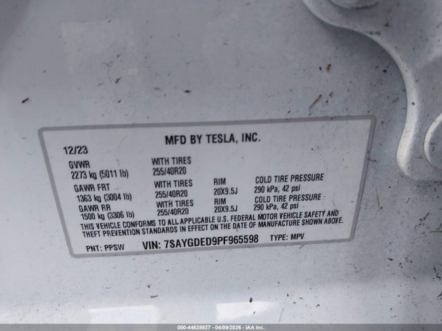 Tesla Model Y Rwd