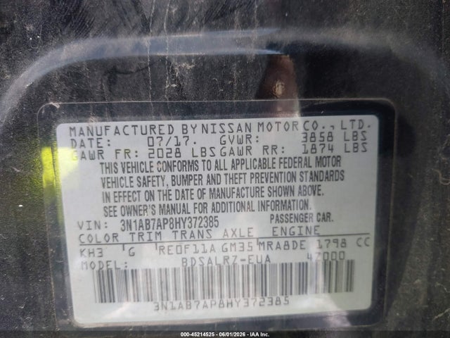 Nissan Sentra Sr