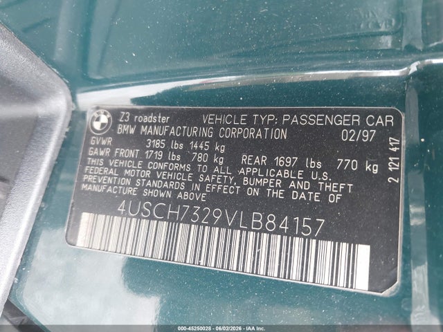 BMW Z Series 1.9l Roadster