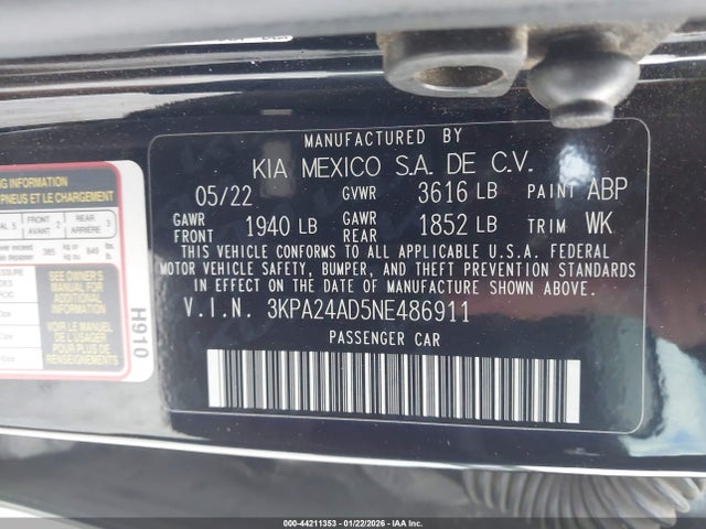 Kia Rio Lx