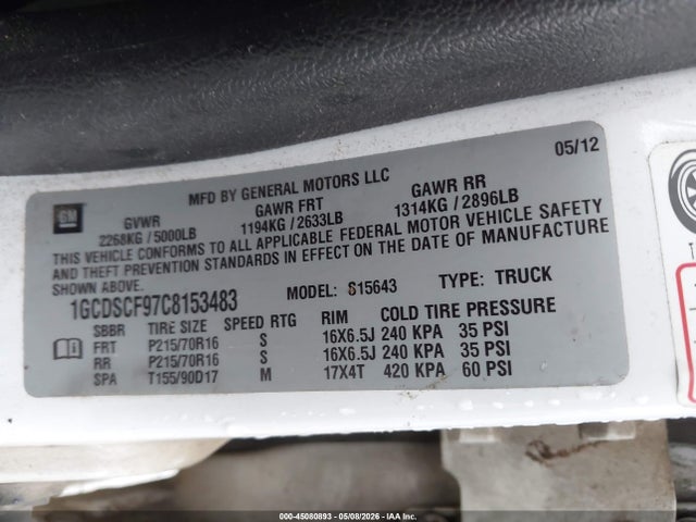 Chevrolet Colorado 1lt