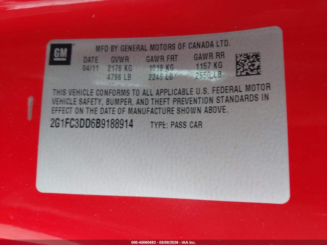 Chevrolet Camaro 2lt