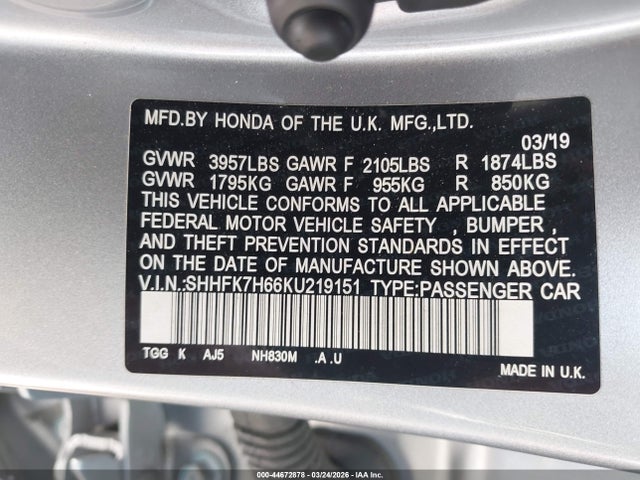 Honda Civic Ex