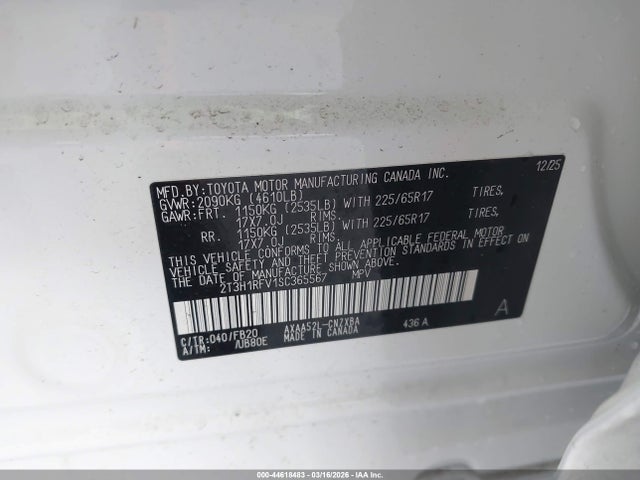 Toyota RAV4 Le