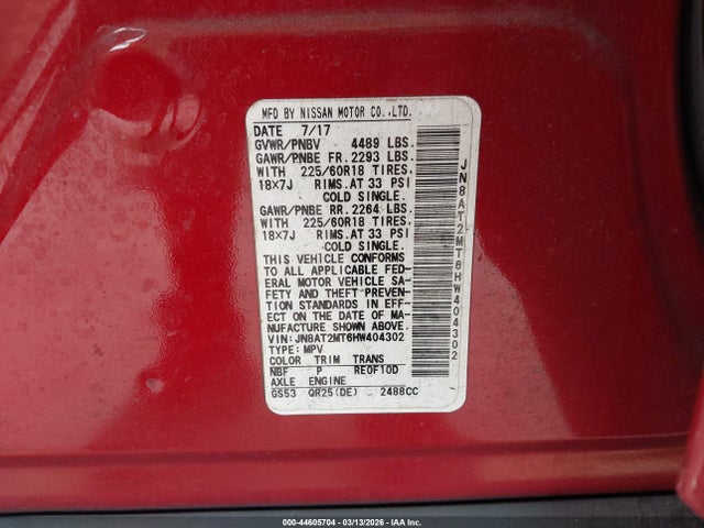Nissan Rogue Sl