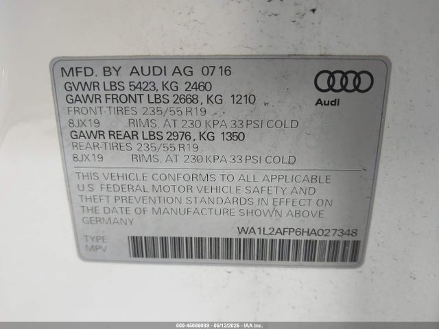 Audi Q5 2.0t Premium