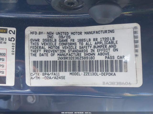 Toyota Corolla Ce