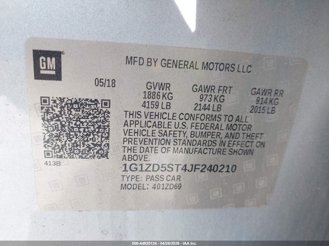 Chevrolet Malibu Lt