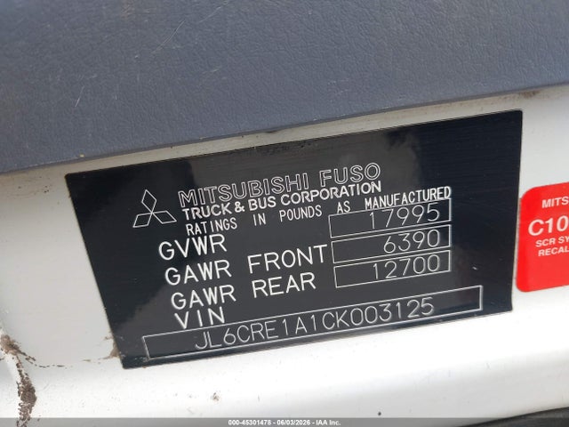 Mitsubishi Fuso Truck Fe Fec92s