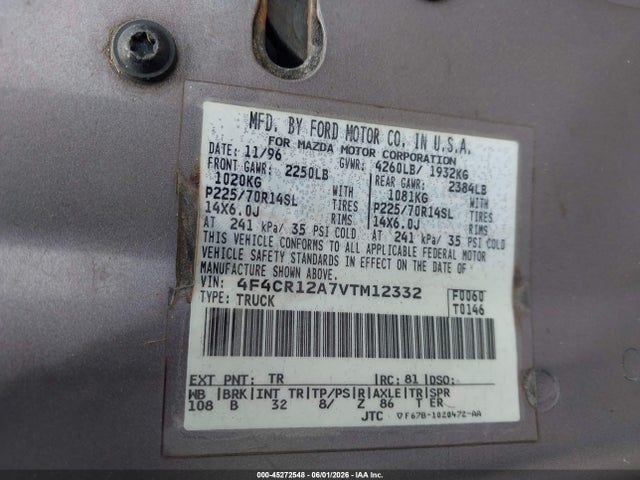Mazda B Series Se