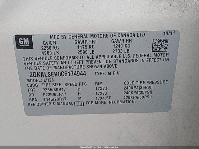 GMC Terrain Sle-2