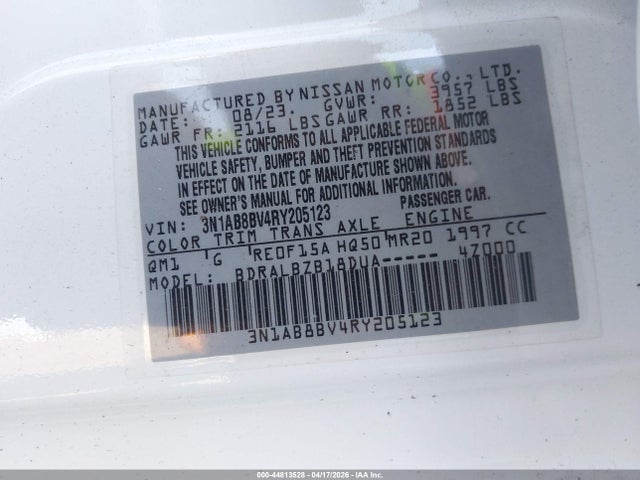 Nissan Sentra S Xtronic Cvt