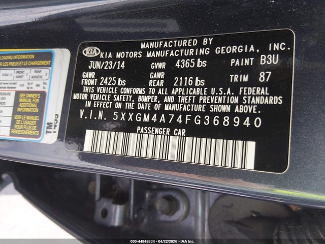 Kia Optima Lx
