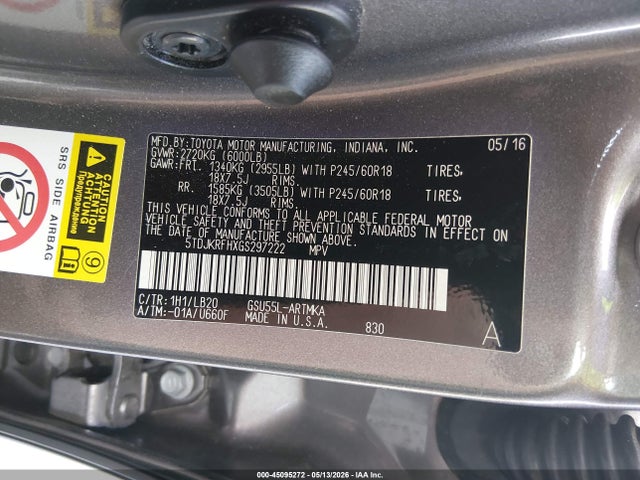 Toyota Highlander Xle V6
