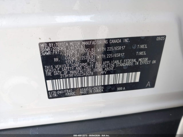 Toyota RAV4 Le