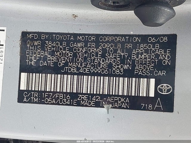 Toyota Corolla Le