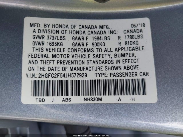 Honda Civic Lx