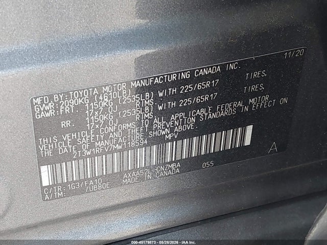 Toyota RAV4 Xle
