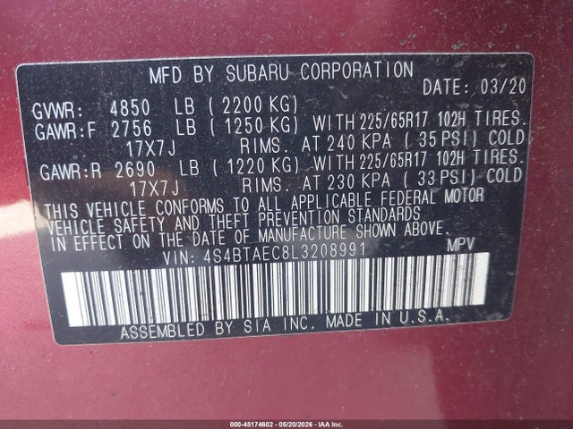 Subaru Outback Premium