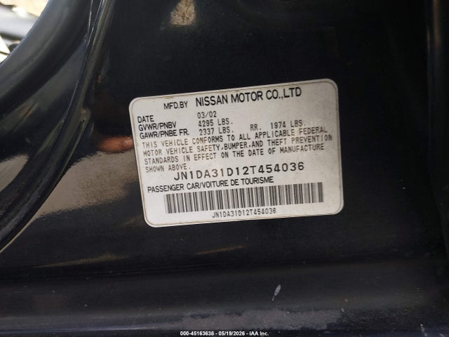 Nissan Maxima Se