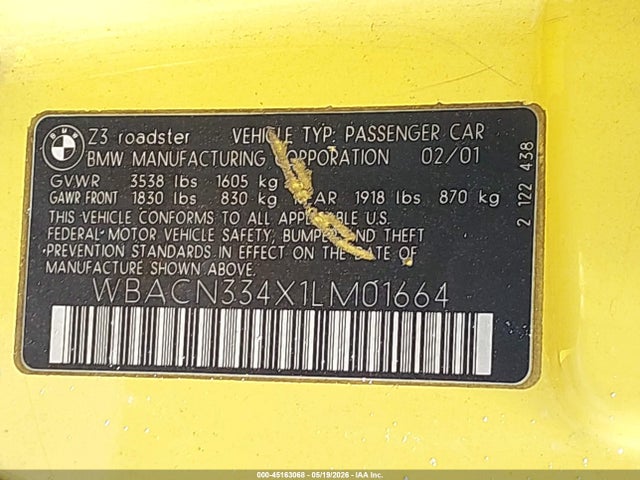 BMW Z Series 2.5i