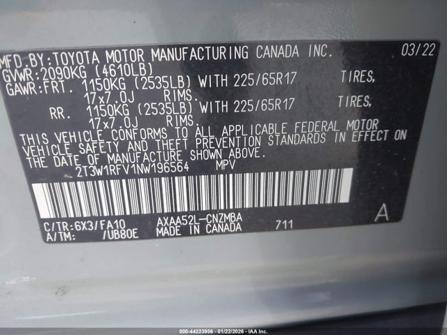 Toyota RAV4 Xle