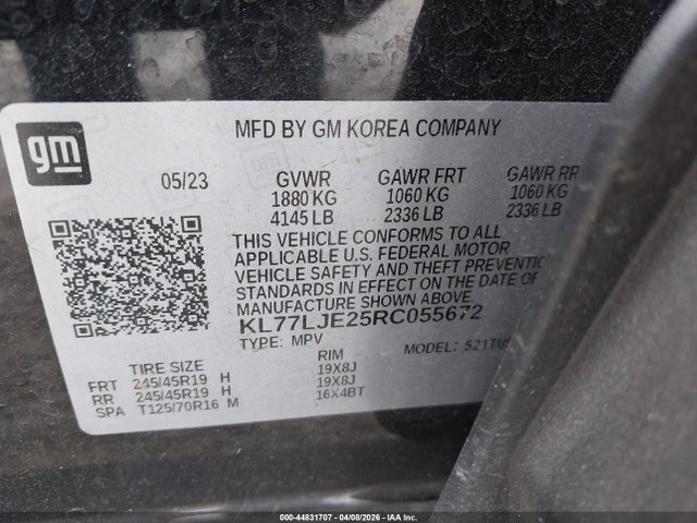 Chevrolet Trax Fwd 2rs