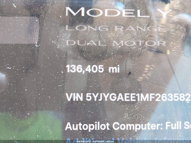 Tesla Model Y Long Range Dual Motor All-wheel Drive