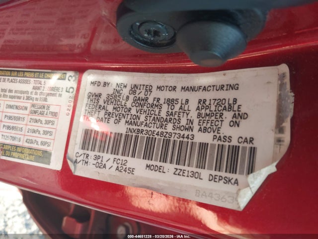 Toyota Corolla S