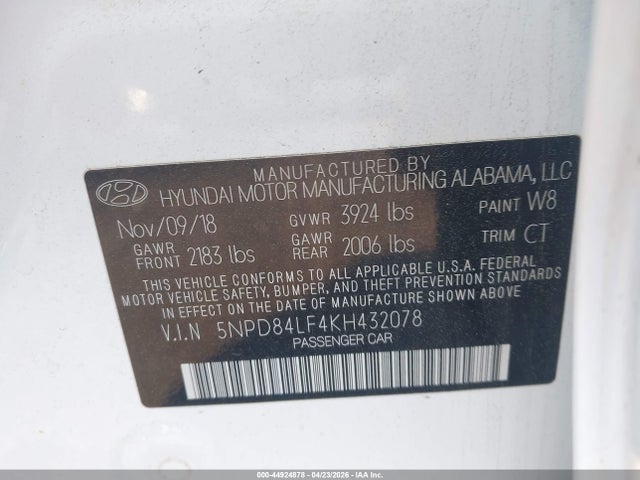 Hyundai ELANTRA Sel