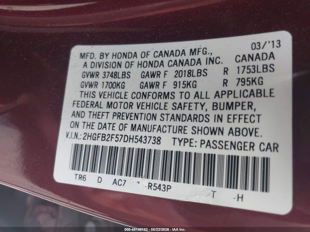 Honda Civic Lx