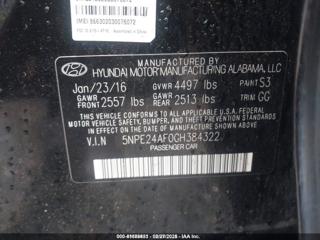 Hyundai SONATA Se