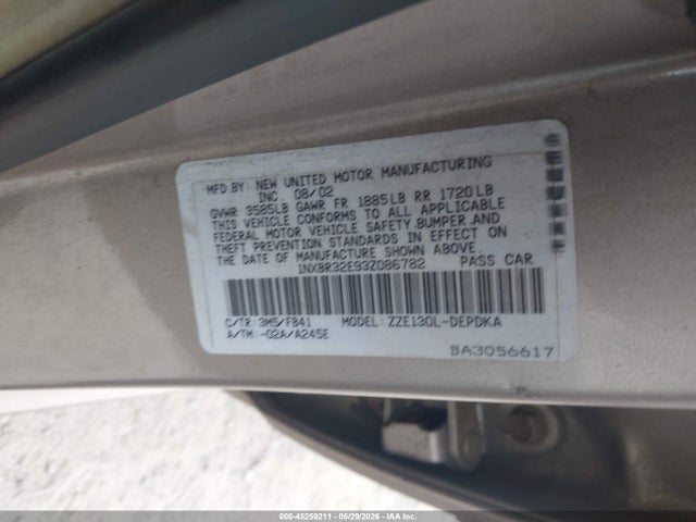 Toyota Corolla Ce