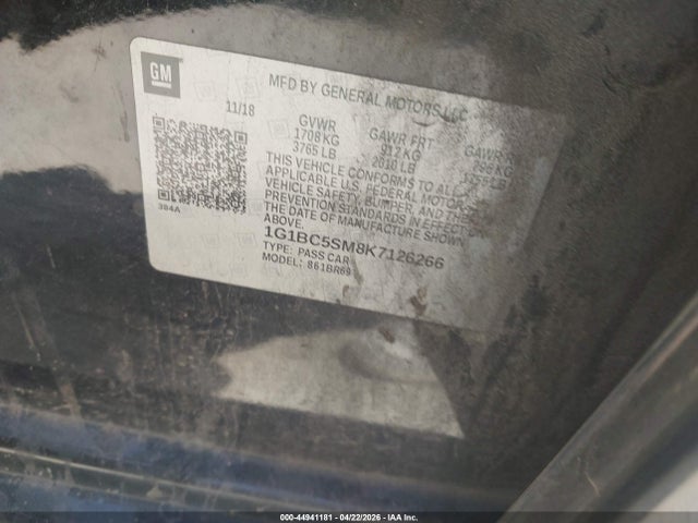 Chevrolet Cruze Ls